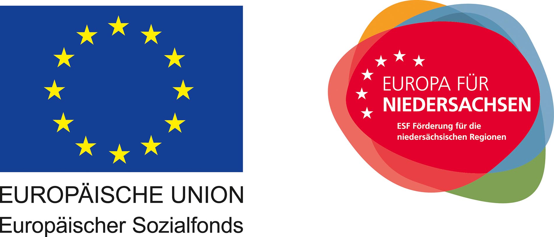 Label EU ESF Europ fuer Niedersachsen