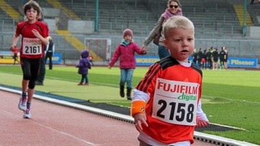 EVENTUS‘  jüngster Läufer Nicolas schaffte es in die Zeitung